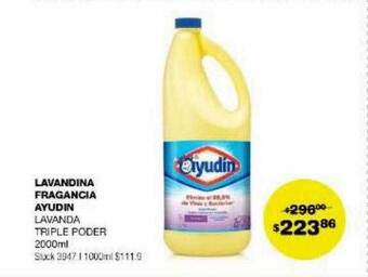 Atomo Conviene Lavandina fragancia ayudin oferta