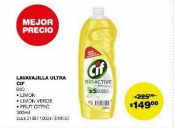 Atomo Conviene Lavavajilla ultra cif oferta