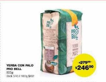 Atomo Conviene Yerba con palo pro bell 500g oferta