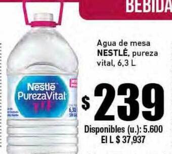 Cooperativa Obrera Agua de mesa nestlé pureza vital oferta
