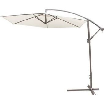 Sodimac Sombrilla lateral de aluminio 2.7 m - just home collection oferta