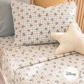 Arredo Juego de sábanas 1 plaza cuadros mickey oferta