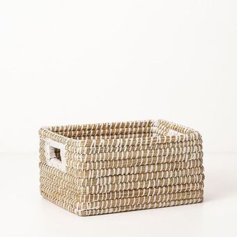 Arredo Contenedor chico rectangular con manijas oferta