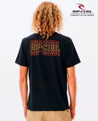 Remera rip curl surf rev...