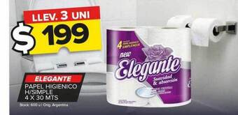 Carrefour Maxi Elegante papel higienico h simple oferta