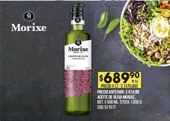 Coto Aceite de oliva morixe oferta