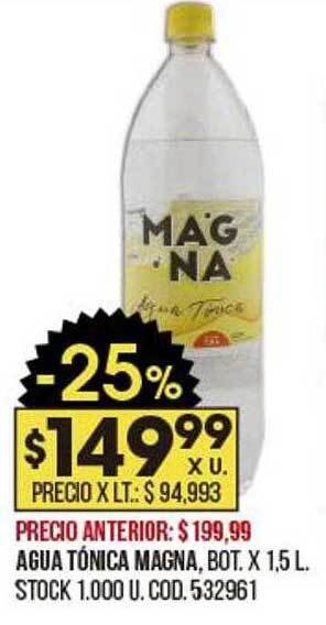 Coto Agua tónica magna oferta