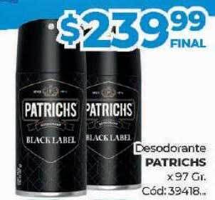 Diarco Desodorante patrichs oferta