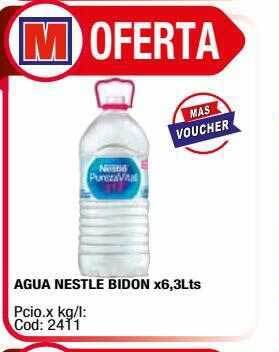 Maxiconsumo Agua nestle bidon oferta