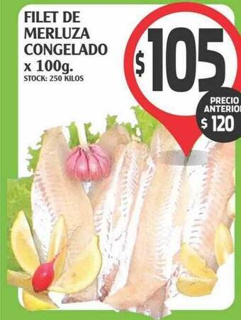 Filet de merluza congelado
