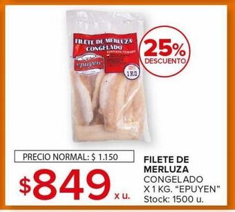 Carrefour Maxi Filete de merluza oferta
