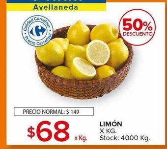 Carrefour Maxi Limón x kg oferta