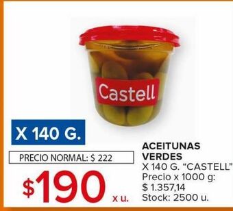 Carrefour Maxi Aceitunas verdes oferta