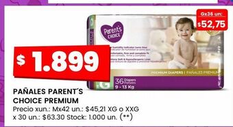 Changomas Pañales parent´s choice premium oferta