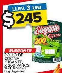 Carrefour Maxi Elegante rollo de cocina gigante oferta