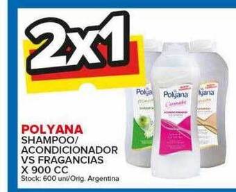 Carrefour Maxi Polyana shampoo acondicionador vs fragancias oferta