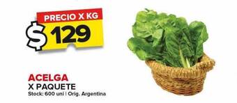Carrefour Maxi Acelga oferta