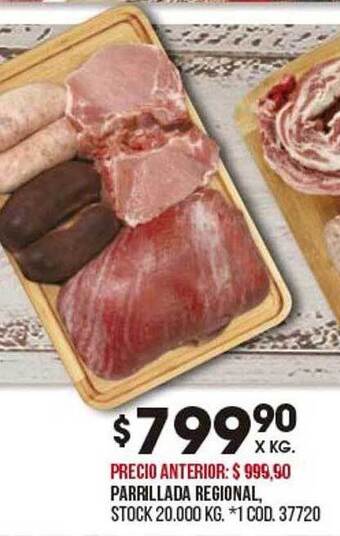 Coto Parrillada regional oferta