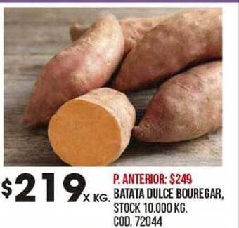 Coto Batata dulce bouregar oferta