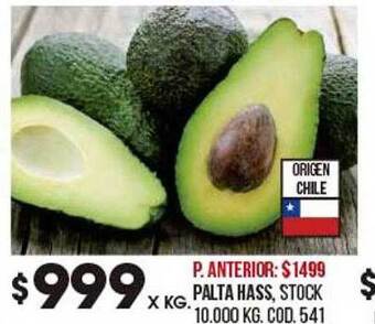 Coto Palta hass oferta