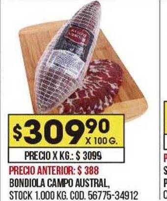 Coto Bondiola campo austral oferta