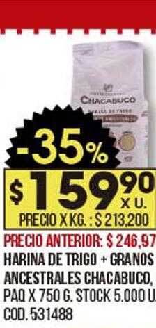 Coto Harina de trigo + granos ancestrales chacabuco oferta