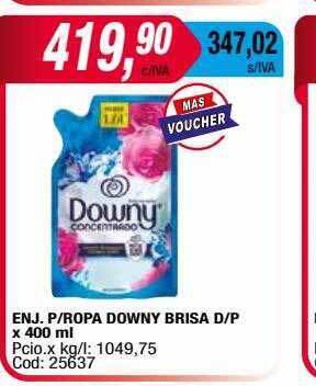 Maxiconsumo Enj p ropa downy brisa d p oferta