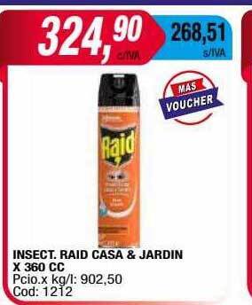 Maxiconsumo Insect raid casa & jardin oferta