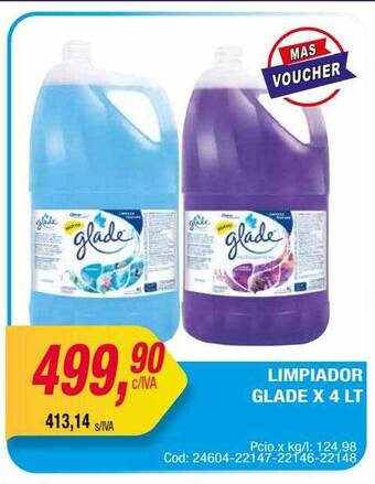 Maxiconsumo Limpiador glade oferta
