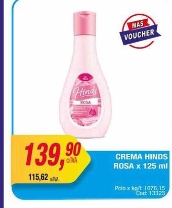 Maxiconsumo Crema hinds rosa oferta
