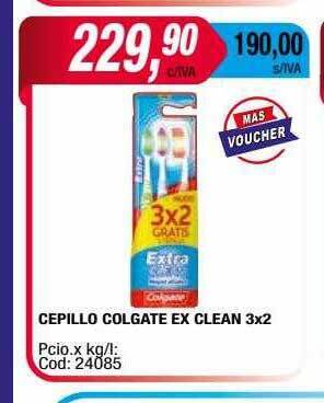 Maxiconsumo Cepillo colgate ex clean oferta