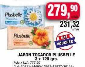 Maxiconsumo Jabon tocador plusbelle oferta