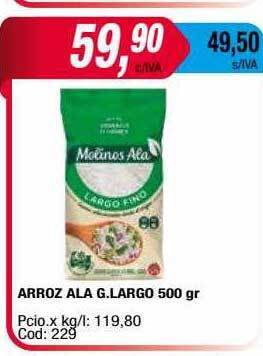 Maxiconsumo Arroz ala g. largo oferta