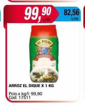 Maxiconsumo Arroz el dique oferta