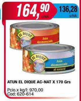 Maxiconsumo Atun el dique ac-nat oferta