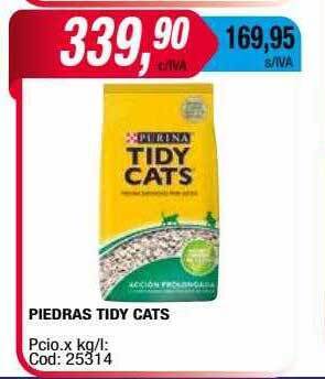 Maxiconsumo Piedras tidy cats oferta