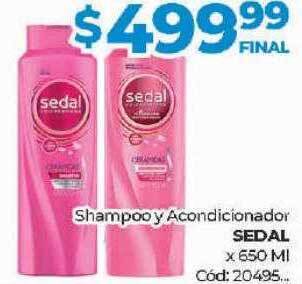 Diarco Shampoo y acondicionador sedal oferta