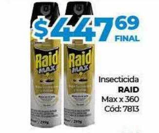 Diarco Insecticida raid max oferta