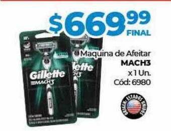 Diarco Maquina de afeitar mach3 oferta
