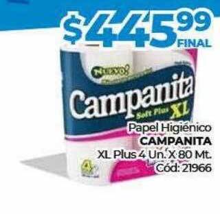 Diarco Papel higiénico campanita oferta