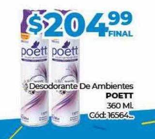 Diarco Desodorante de ambientes poett oferta