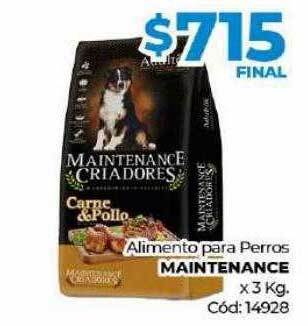 Diarco Alimento para perros maintenance oferta