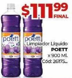 Diarco Limpiador líquido poett oferta