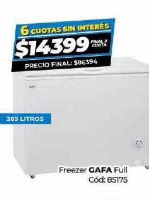 Diarco Freezer gafa full oferta