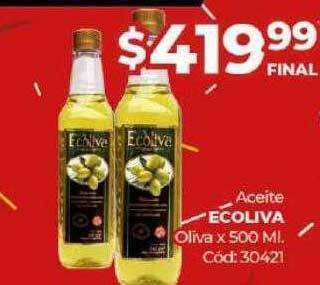 Diarco Aceite ecoliva oliva oferta
