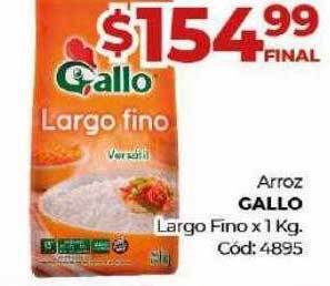 Diarco Arroz gallo largo fino oferta