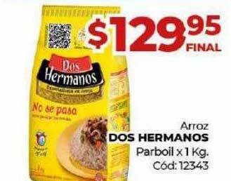 Diarco Arroz dos hermanos parboil oferta