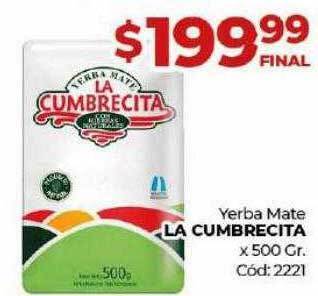 Diarco Yerba mate la cumbrecita oferta