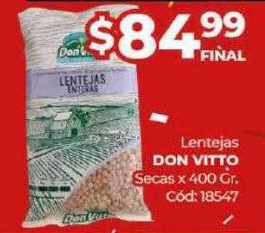 Diarco Lentejas don vitto secas oferta