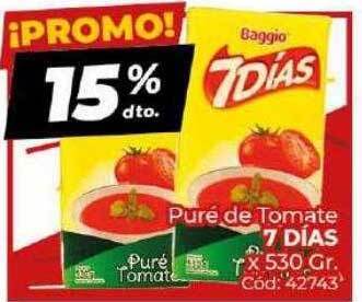 Diarco Puré de tomate 7 días oferta